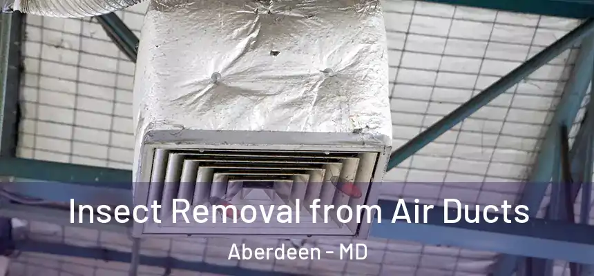  Insect Removal from Air Ducts Aberdeen - MD